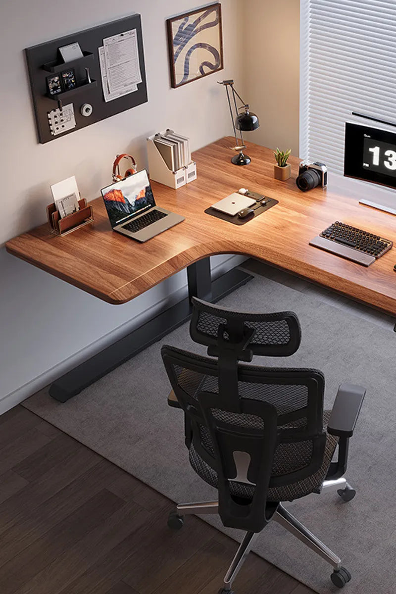 Arc: L-shaped Smart Home&Office Ergo Standing Desk