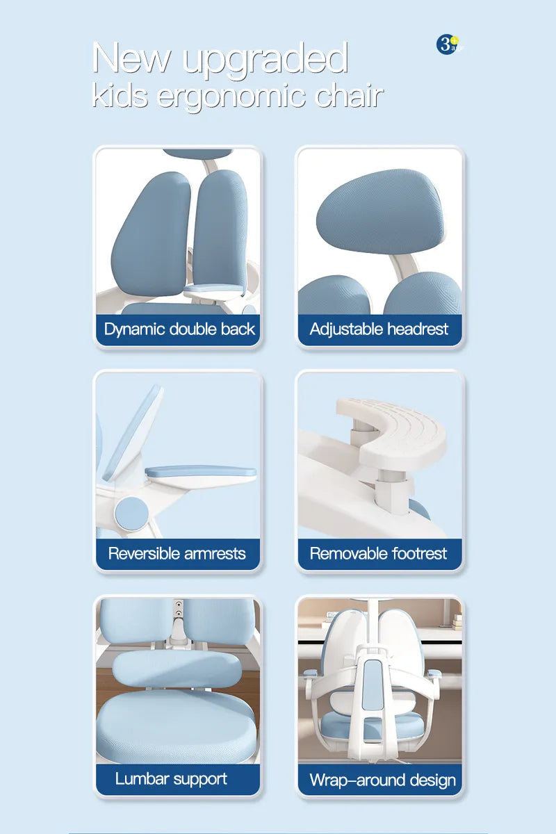 Children's Study Ergonomic Chair