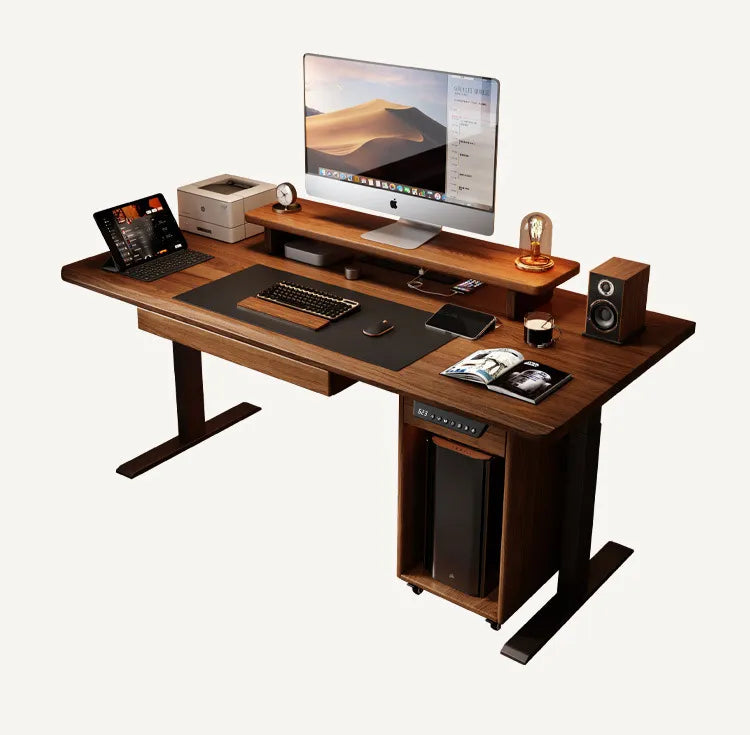 Walnut Drawer: Bookhouse Smart Adjustable Desk