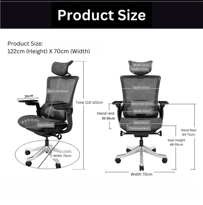 FLOAT: Ergonomic Office Chair SG